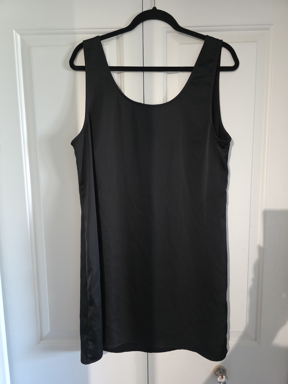 Wayf Black Sleeveless Mini Shift Dress - Picture 3 of 3